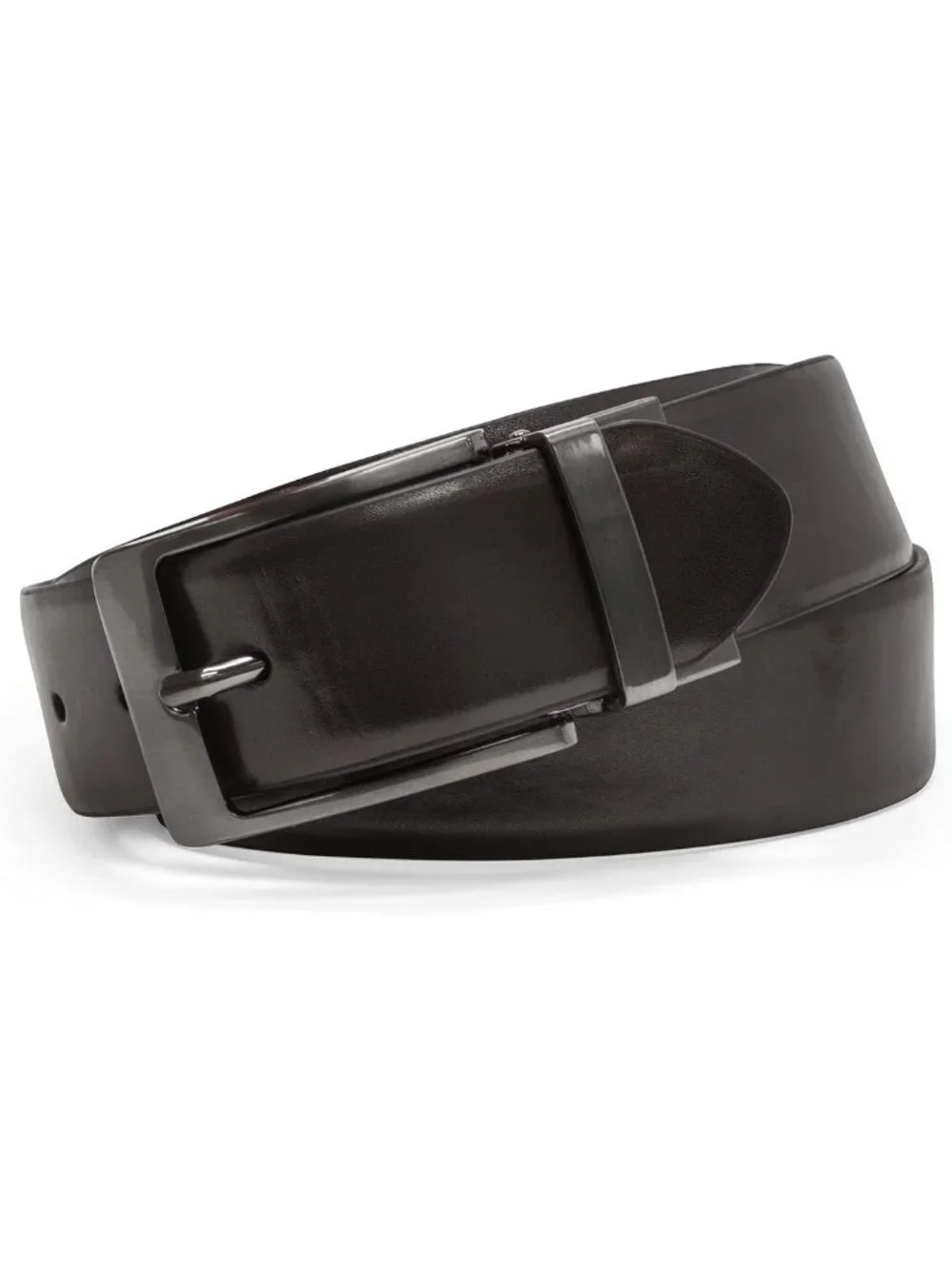 Reversible Men's Leather Dress & Casual Belt - Everyday Style Essential